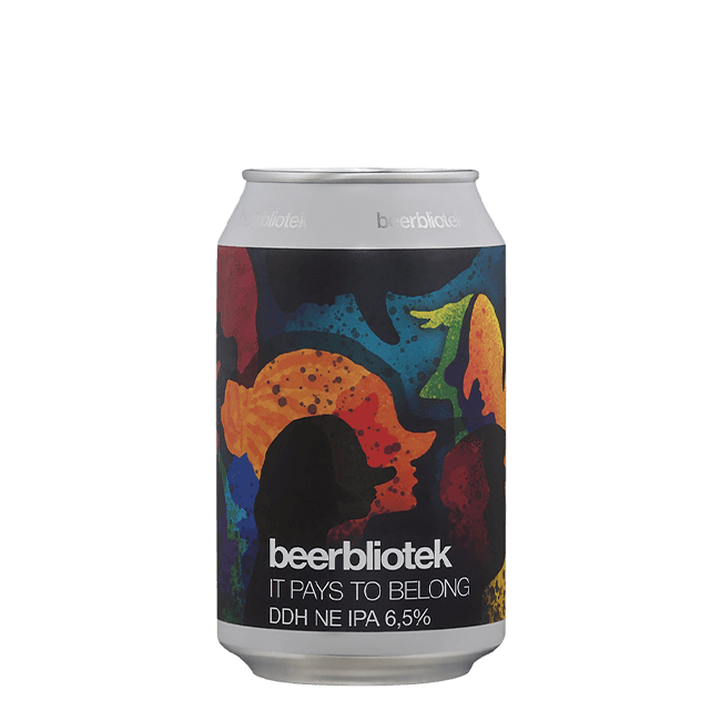 Beerbliotek Beerbliotek | It Pays To Belong | 6,5% | Lattina 33 Cl. 33 CL Organic Beer