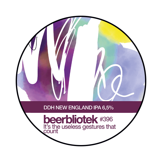 Beerbliotek Beerbliotek | It's The Useless Gesture That Count | 6,5% | Keykeg con Sacca 30 Lt. 30 LT Organic Beer