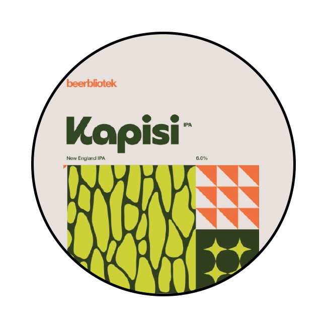 Beerbliotek Beerbliotek | Kapisi | 6,0% | Keykeg 30 Lt. 30 LT Organic Beer