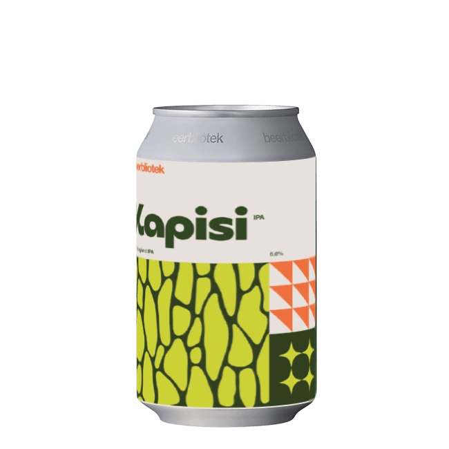 Beerbliotek Beerbliotek | Kapisi | 6,0% | Lattina 33 Cl. 33 CL Organic Beer