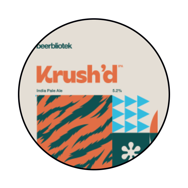 Beerbliotek Beerbliotek | Krush'd | 5,2% | Keykeg 30 Lt. 30 LT Organic Beer