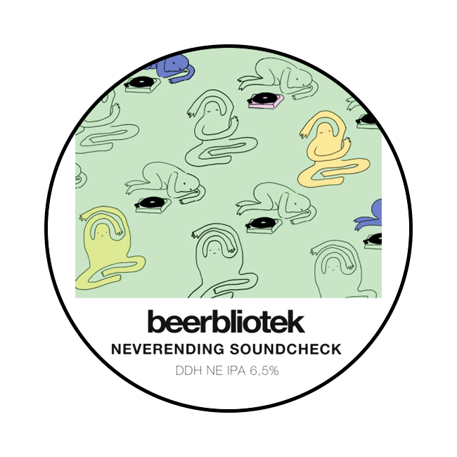 Keykeg 30 Lt. della birra artigianale Neverending Soundcheck di Beerbliotek, Göteborg