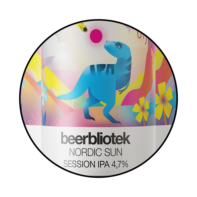 Keykeg 30 Lt. della birra artigianale Nordic Sun di Beerbliotek, Göteborg