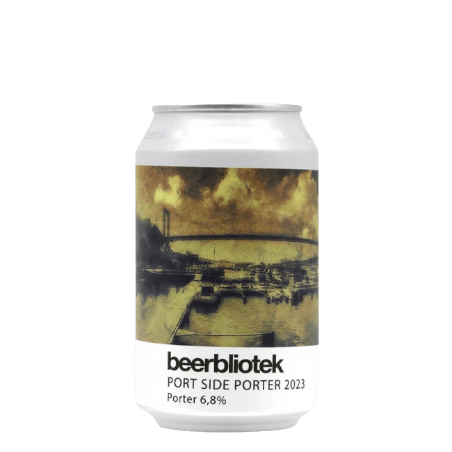 Beerbliotek Beerbliotek | Port Side Porter 2023 | 6,8% | Lattina 33 Cl. 33 CL Organic Beer