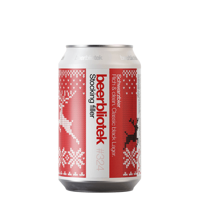 Lattina 33 Cl. della birra artigianale Stocking Filler di Beerbliotek, Göteborg