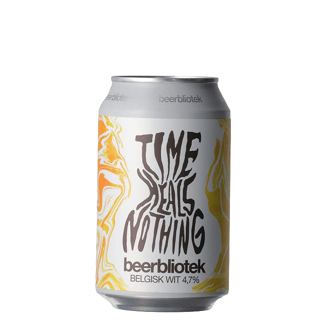 Beerbliotek Beerbliotek | Time Heals Nothing | 4,7% | Lattina 33 Cl. 33 CL Organic Beer