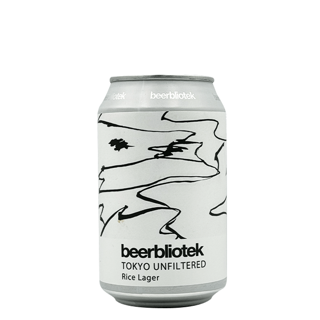 Beerbliotek Beerbliotek | Tokyo Unfiltered | 4,5% | Lattina 33 Cl. 33 CL Organic Beer
