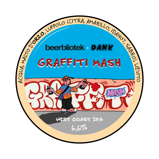 Keykeg 30 Lt. della birra artigianale Graffiti Mash di Beerbliotek, Göteborg