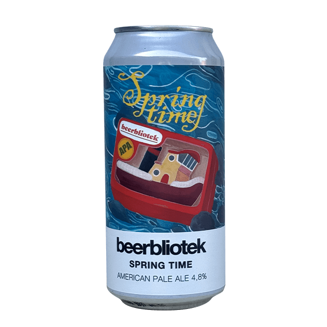 Lattina 44 Cl. della birra artigianale Spring Time di Beerbliotek, Göteborg