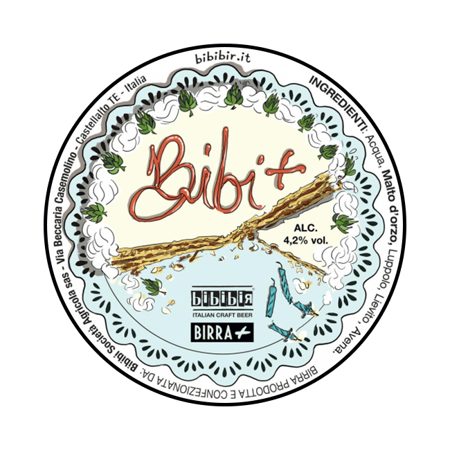 Bibibir Bibibir x Birra+ | Bibi+ | 4,2% | Acciaio 20 Lt. Baionetta 20 LT ACCIAIO Organic Beer