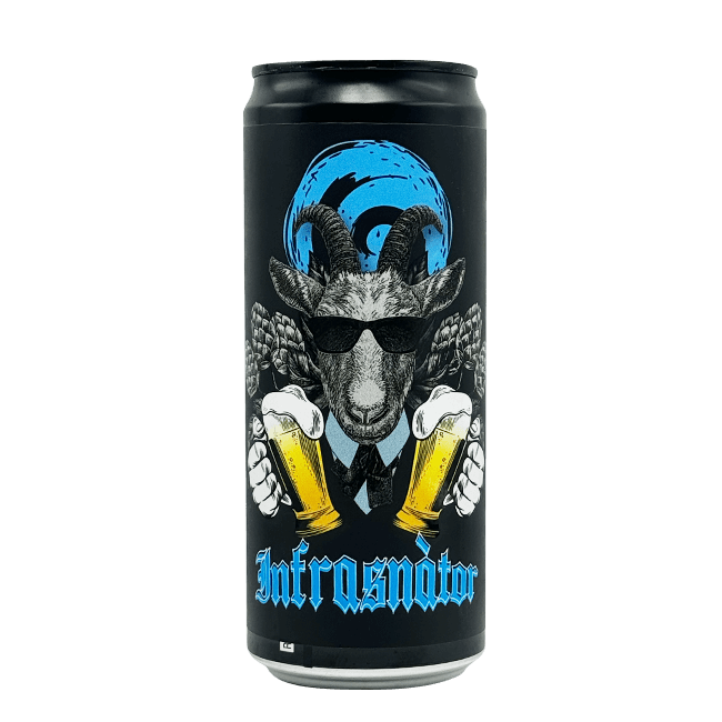 Lattina 33 Cl. della birra artigianale Infrasnator di Birra Gaia, Carate Brianza
