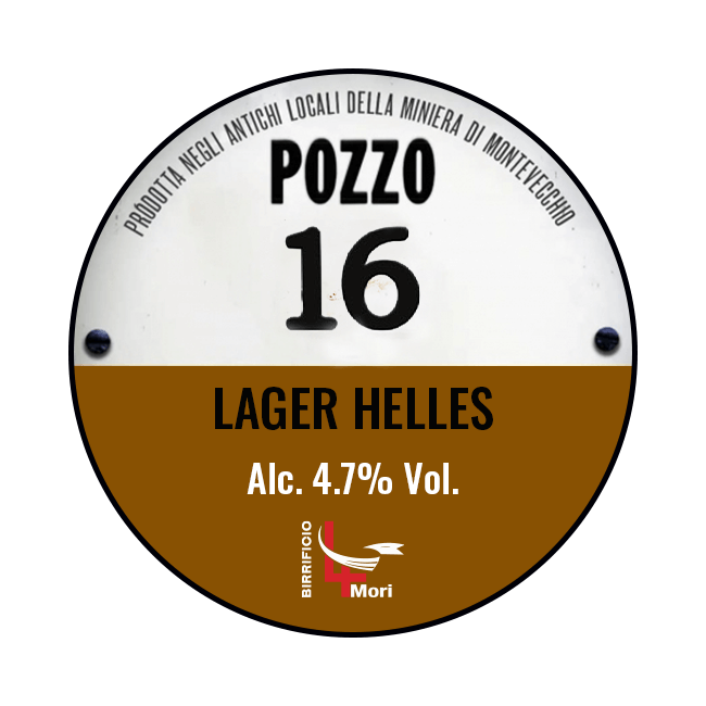 Birrificio 4 Mori Birrificio 4 Mori | Pozzo 16 | 4,7% | Acciaio 20 Lt. 20 LT ACCIAIO Organic Beer