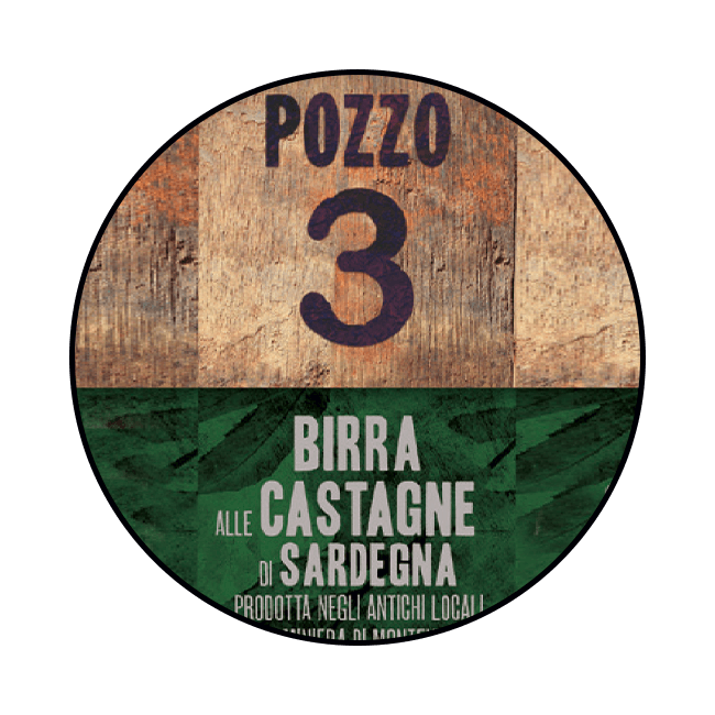 Fusto Acciaio 20 Lt. della birra artigianale Pozzo 3 del Birrificio 4 Mori, Guspini, Sardegna