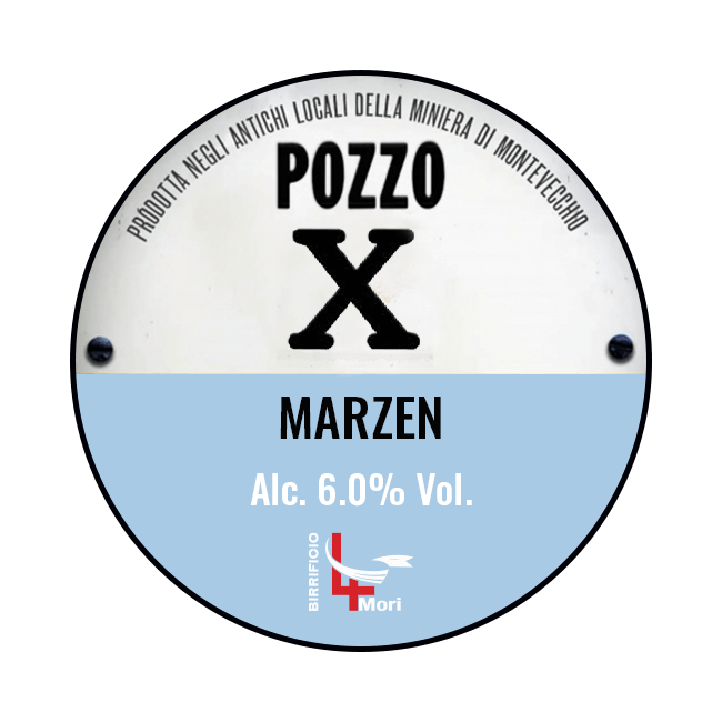 Birrificio 4 Mori Birrificio 4 Mori | Pozzo X | 6,0% | Acciaio 20 Lt. 20 LT ACCIAIO Organic Beer