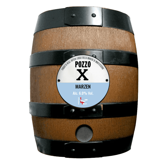 Botticella 20 Lt. della birra artigianale Pozzo X del Birrificio 4 Mori, Guspini, Sardegna