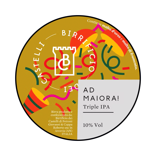 Polykeg 24 Lt. della birra artigianale Ad Maiora! del Birrificio dei Castelli, Arcevia