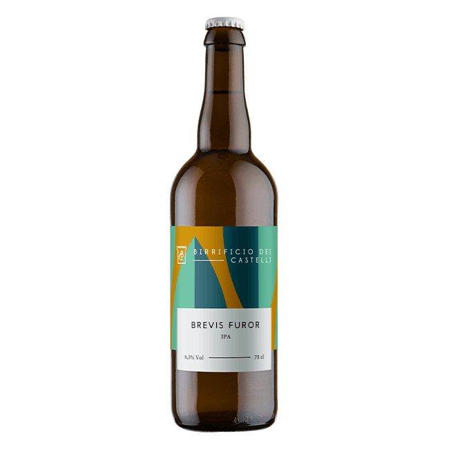 Birrificio dei Castelli Birrificio dei Castelli ∣ Brevis Furor ∣ 6,3% ∣ Bottiglia 75 Cl. 75 CL Organic Beer