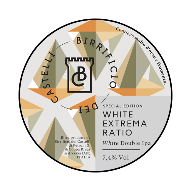 Birrificio dei Castelli Birrificio dei Castelli | Extrema Ratio White ∣ 7,4% ∣ Polykeg con sacca 24 Lt. 24 LT Organic Beer