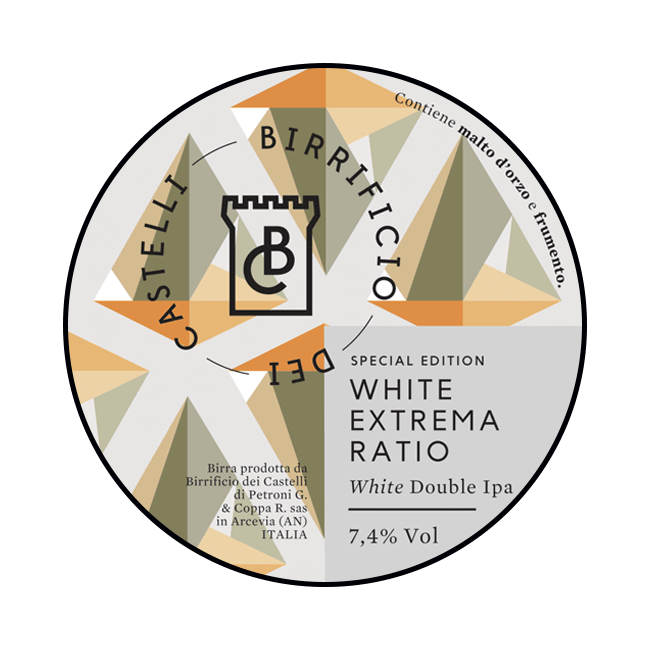Polykeg con Sacca 24 Lt. della birra artigianale Extrema Ratio White del Birrificio dei Castelli, Arcevia