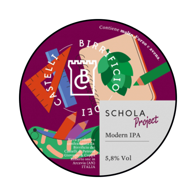 Polykeg 24 Lt. della birra artigianale Schola del Birrificio dei Castelli, Arcevia