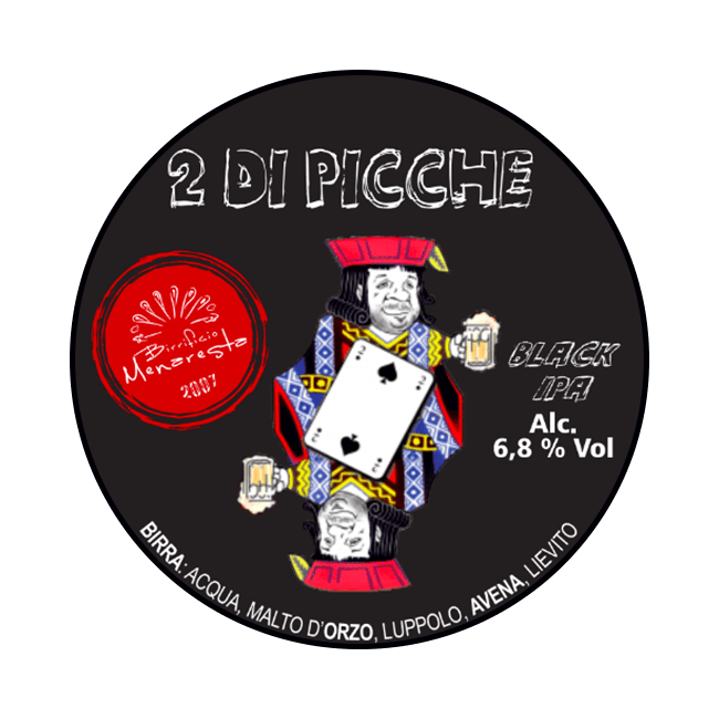 Polykeg 24 Lt. della birra artigianale 2 Di Picche di Birrificio Menaresta, Carate Brianza
