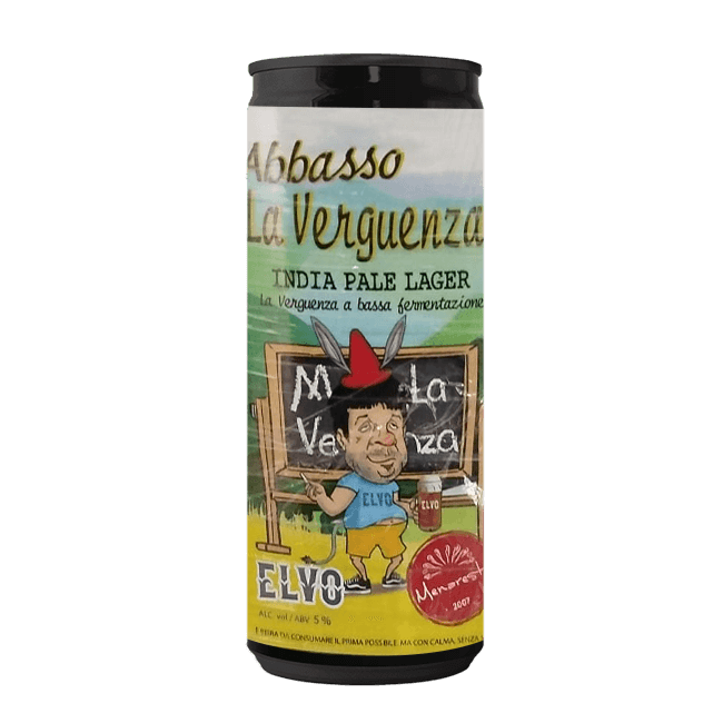 Birrificio Menaresta Birrificio Menaresta | Abbasso La Verguenza | 5,0% | Lattina 33 Cl. 33 CL Organic Beer