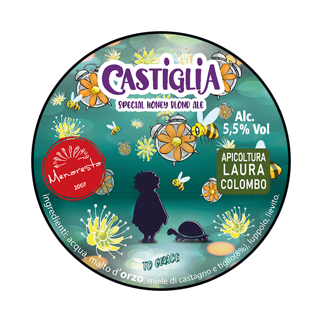 Birrificio Menaresta Birrificio Menaresta | Castiglia | 5,5% | Polykeg 24 Lt. 24 LT Organic Beer