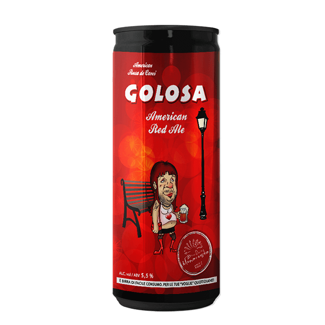 Birrificio Menaresta Birrificio Menaresta | Golosa | 5,5% | Lattina 33 Cl. 33 CL Organic Beer