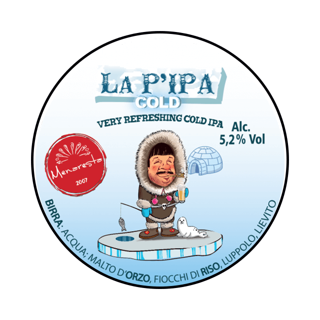 Birrificio Menaresta Birrificio Menaresta | La P'IPA Cold | 5,2% | Polykeg 24 Lt. 24 LT Organic Beer