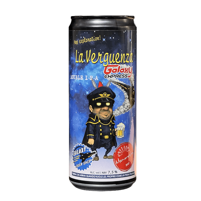 Birrificio Menaresta Birrificio Menaresta | La Verguenza Galaxy Express | 7,5% | Lattina 33 Cl. 33 CL Organic Beer