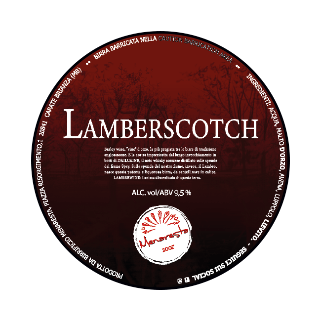 Birrificio Menaresta Birrificio Menaresta | Lamber Scotch | 9,5% | Polykeg 16 Lt. 16 LT Organic Beer