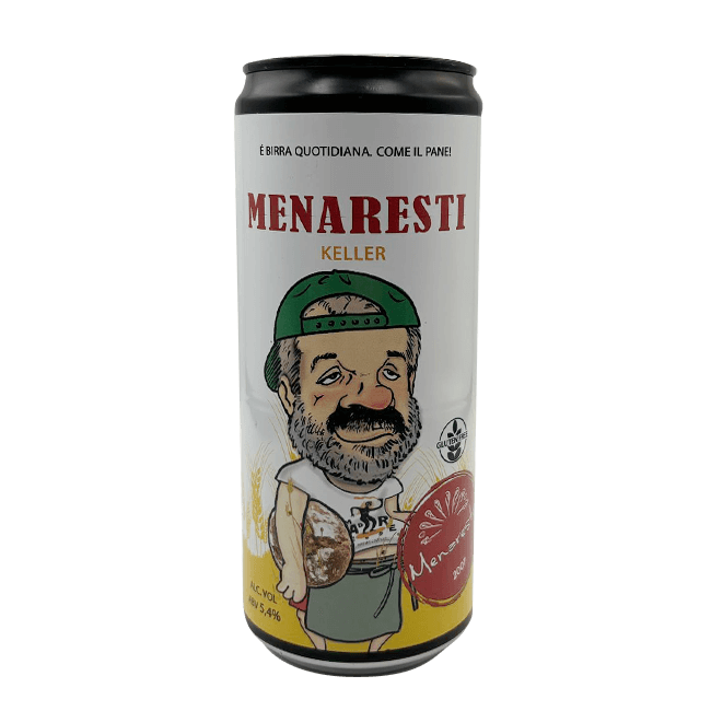 Birrificio Menaresta Birrificio Menaresta | Menaresti Gluten Free | 5,3% | Lattina 33 Cl. 33 CL Organic Beer