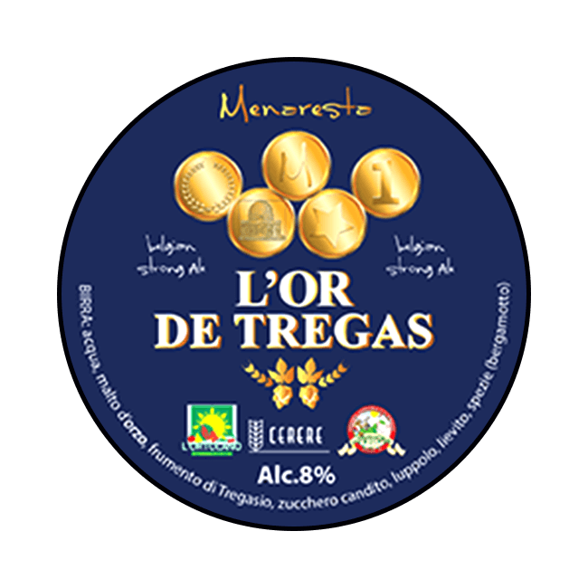 Birrificio Menaresta Birrificio Menaresta | Or De Tregas | 8,0% | Polykeg 24 Lt. 24 LT Organic Beer