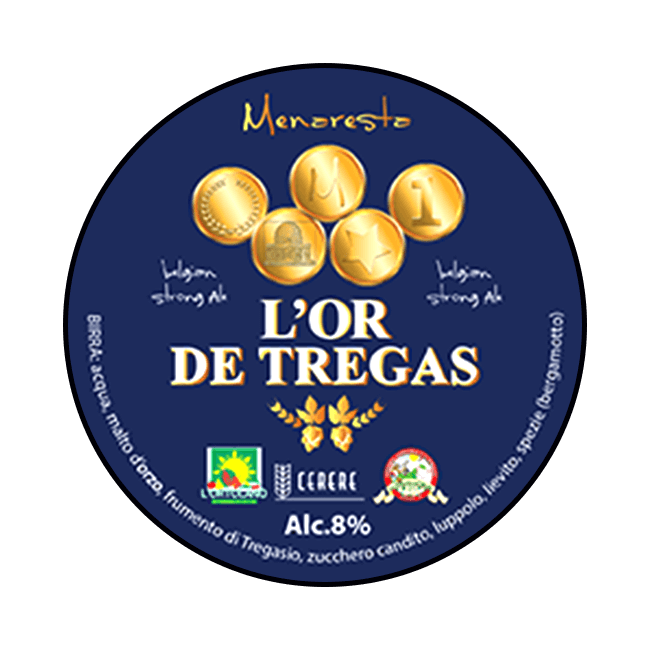 Polykeg 24 Lt. della birra artigianale Or De Tregas di Birrificio Menaresta, Carate Brianza