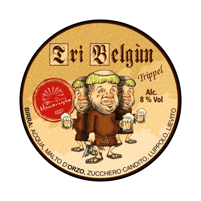 Polykeg 24 Lt. della birra artigianale Tri Belgun di Birrificio Menaresta, Carate Brianza