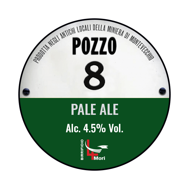 Birrificio 4 Mori | Pozzo 8 | 4,5% | Acciaio 20 Lt.