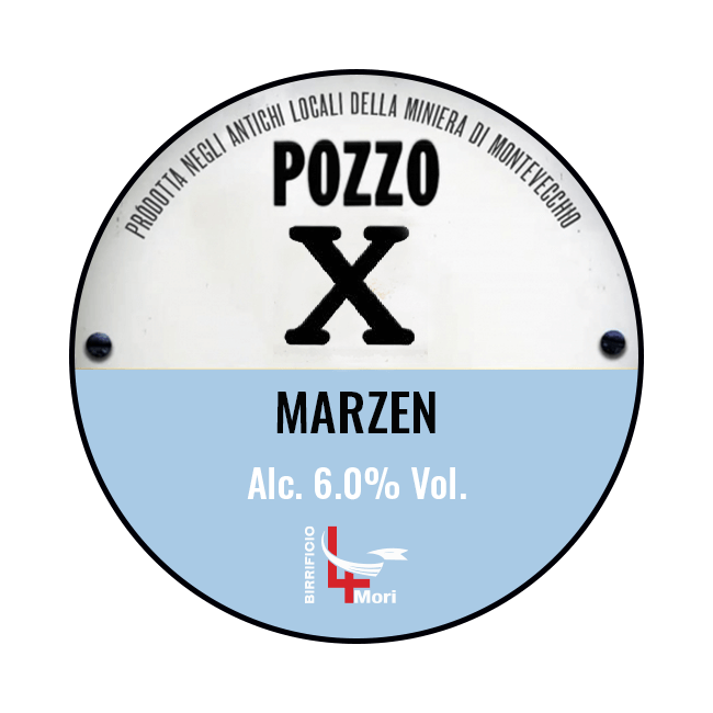 Birrificio 4 Mori | Pozzo X | 6,0% | Acciaio 20 Lt.