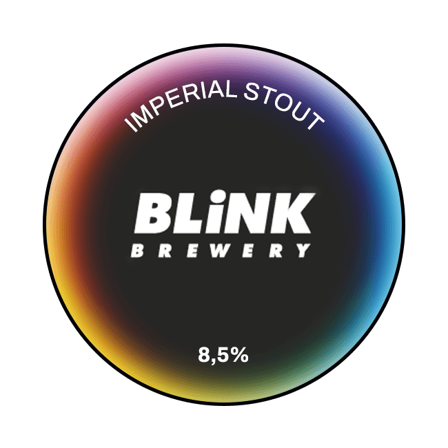 Blink Brewery Blink Brewery | Imperial Stout | 8,5% | Acciaio 20 Lt. 20 LT ACCIAIO Organic Beer