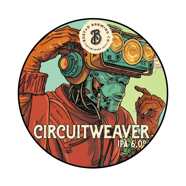Bustad Brewing Bustad Brewing | Circuitweaver | 6,0% | Keykeg con Sacca 30 Lt. 30 LT Organic Beer