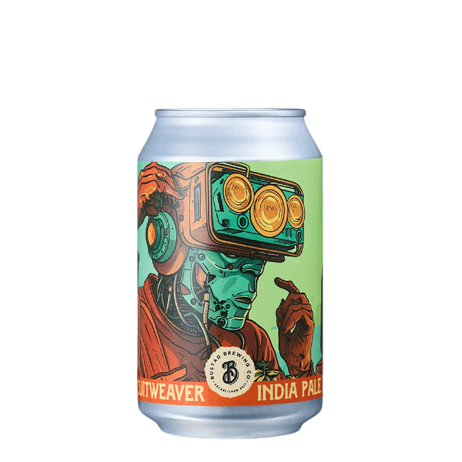 Bustad Brewing Bustad Brewing | Circuitweaver | 6,0% | Lattina 33 Cl. 33 CL Organic Beer