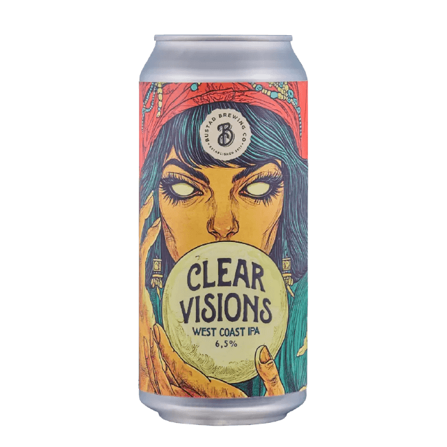 Bustad Brewing Bustad Brewing | Clear Visions | 6,5% | Lattina 44 Cl. 44 CL Organic Beer