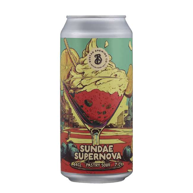 Bustad Brewing Bustad Brewing | Sundae Supernova | 7,0% | Lattina 44 Cl. 44 CL Organic Beer