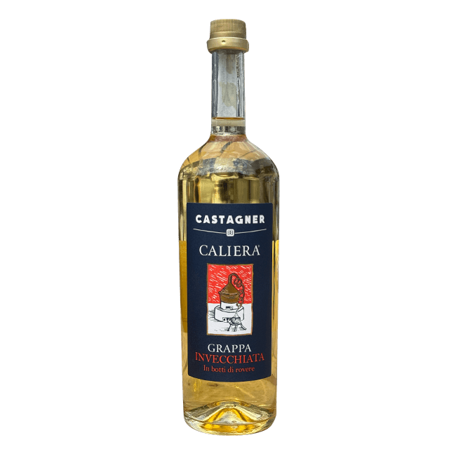 Castagner Castagner | Grappa Caliera Invecchiata | 38,0% | Bottiglia 1 Lt. LIQUORI Organic Beer