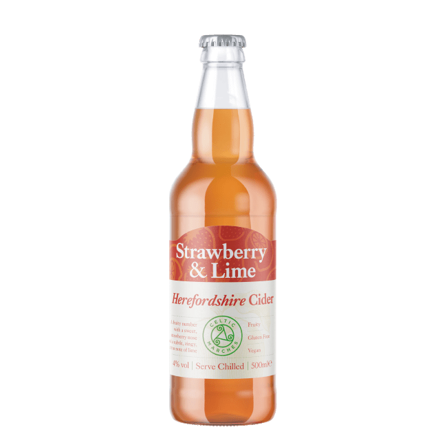 Celtic Marches Celtic Marches | Strawberry & Lime | 4,0% | Bottiglia 50 Cl. 50 CL Organic Beer