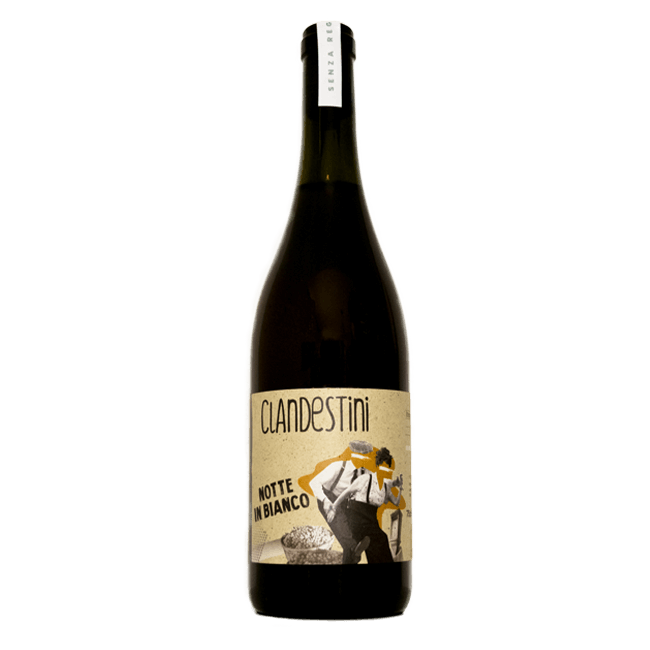 Clandestini Clandestini | Notte In Bianco | 12,5% | Vino Bianco 75 Cl. 75 CL Organic Beer