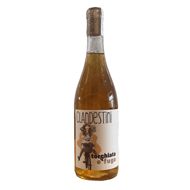 Clandestini Clandestini | Torchiata e Fuga | 12,0% | Vino Bianco 75 Cl. 75 CL Organic Beer