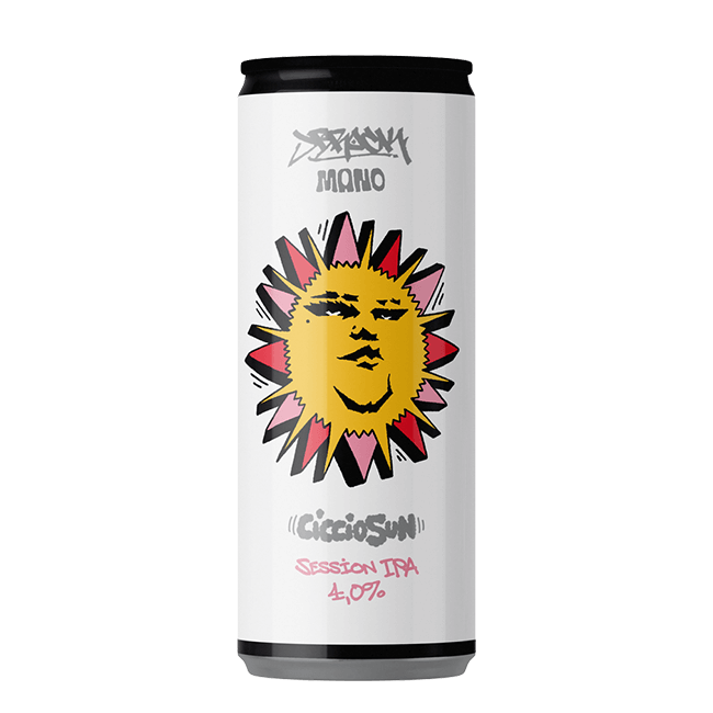 DANK Brewing Dank Brewing | CiccioSun | 4,0% | Lattina 33 Cl. 33 CL Organic Beer