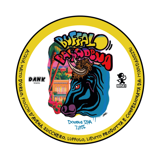 Polykeg 24 Lt. della birra artigianale Buffalo Pasadena di DANK Brewing, Pesaro