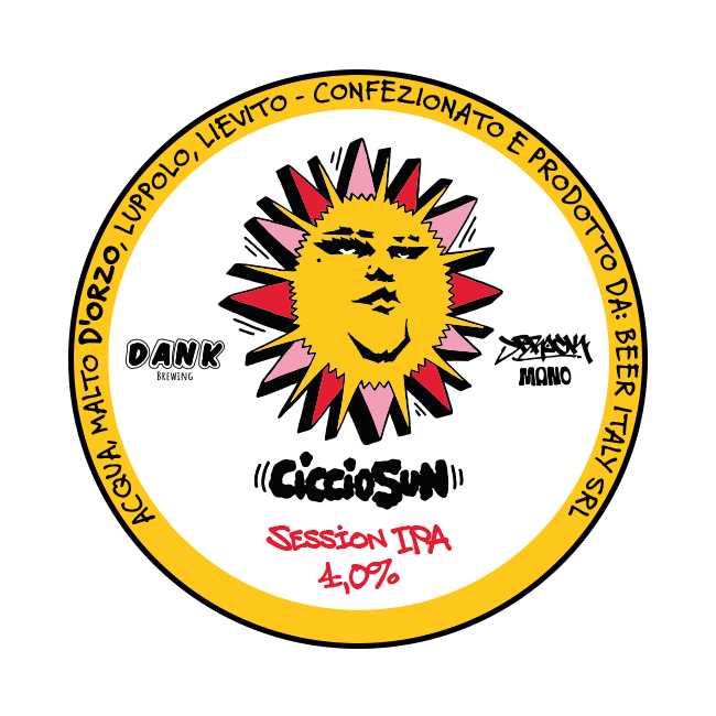 Dank Brewing | CiccioSun | 4,0% | Polykeg 24 Lt.