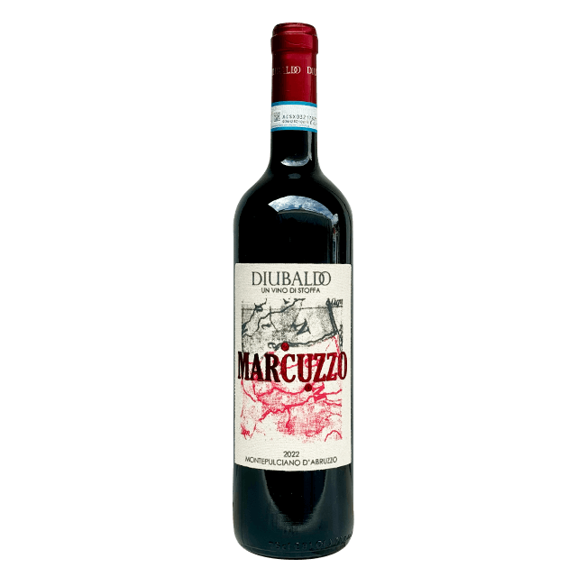 Cantina Diubaldo | Marcuzzo 2022 | Montepulciano D'Abruzzo | 14,0% | 75 Cl.